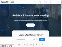 Sites similar to agapelifehost.com