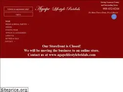 Sites similar to agapelifestylebridals.com