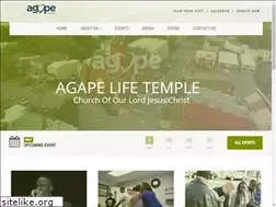Sites similar to agapelifetemple.com