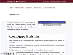 Sites similar to agapeministriesinc.com