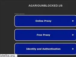 Sites similar to agariounblocked.us