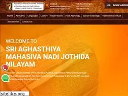 Sites similar to agasthiyamahasivanadijothidam.com