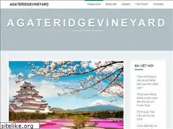 Sites similar to agateridgevineyard.com