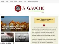 Sites similar to agauche.org