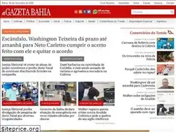 Sites similar to agazetabahia.com