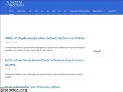 Sites similar to agazetaconcursos.com.br