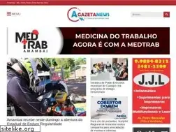 Sites similar to agazetanews.com.br