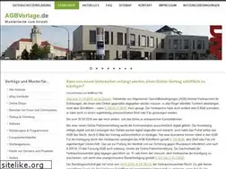 Sites similar to agbvorlage.de