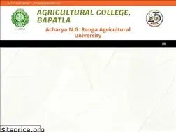 Sites similar to agcbapatla.in
