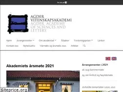 Sites similar to agdervitenskapsakademi.no