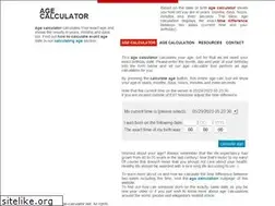 Sites similar to age-calculator.net