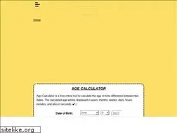Sites similar to age-calculator.org