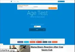 Sites similar to age-test.com
