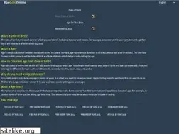 Sites similar to agecalconline.com