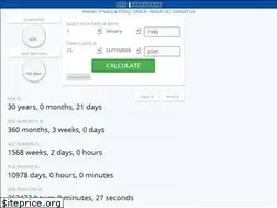 Sites similar to agecalculatorguru.in