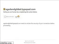 Sites similar to agedandgilded.typepad.com