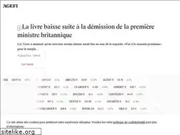 Sites similar to agefi.com
