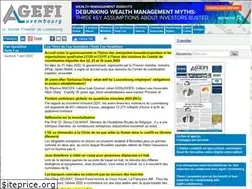 Sites similar to agefi.lu
