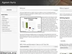 Sites similar to ageismhurts.org