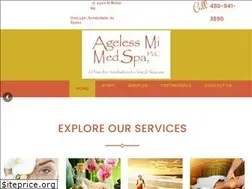 Sites similar to agelessmimedspa.com