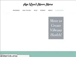 Sites similar to agelessmovemore.com