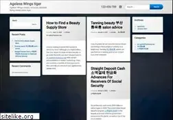 Sites similar to agelesswings.com