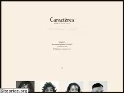 Sites similar to agence-caracteres.com
