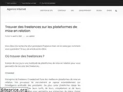 Sites similar to agence-internet.net