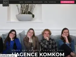 Sites similar to agence-komkom.fr