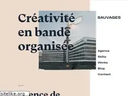 Sites similar to agence-sauvages.com