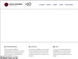 Sites similar to agenciacincosentidos.com