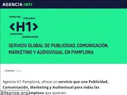 Sites similar to agenciah1.es