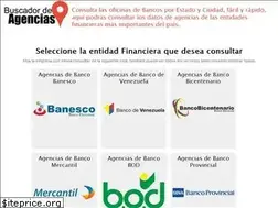 Sites similar to agenciasbancarias.com.ve