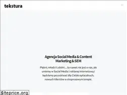 Sites similar to agencjatekstura.pl