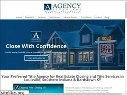 Sites similar to agencytitle.com