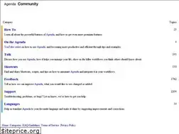 Sites similar to agenda.community