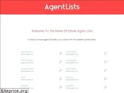 Sites similar to agentlists.co.uk