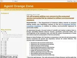 Sites similar to agentorangezone.blogspot.com