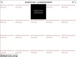 Sites similar to agentur-lambsdorff.de