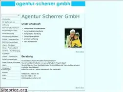 Sites similar to agentur-scherrer.ch