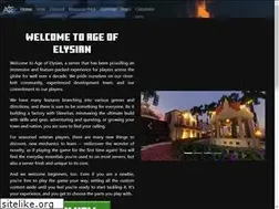 Sites similar to ageofelysian.com