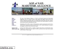Sites similar to ageofsailmaritimealliance.org