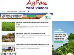 Sites similar to agfaxweedsolutions.com