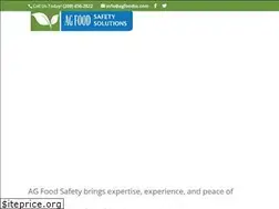 Sites similar to agfoodss.com