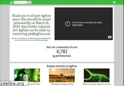 Sites similar to agfuse.com