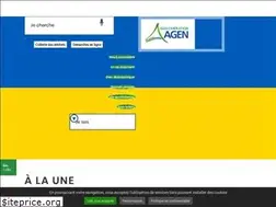 Sites similar to agglo-agen.net