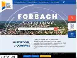 Sites similar to agglo-forbach.fr