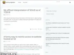 Sites similar to agibalov.io