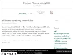 Sites similar to agil-gefuehrt.de