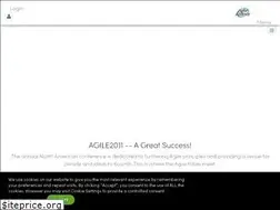 Sites similar to agile2011.agilealliance.org